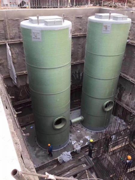 渭南重庆OPPO智能生态科技园安装一体化污水提升泵